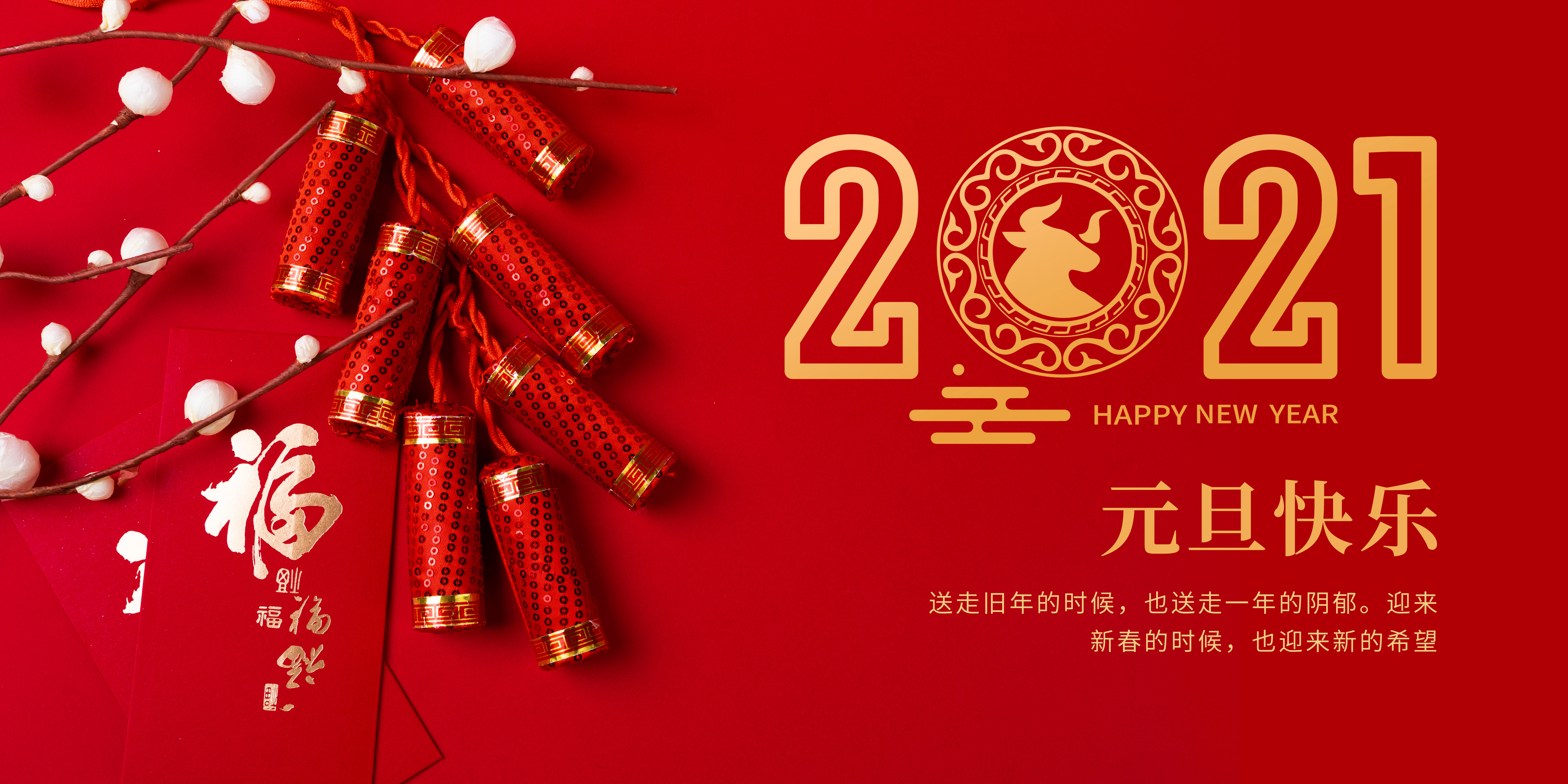慶元旦，迎新年！